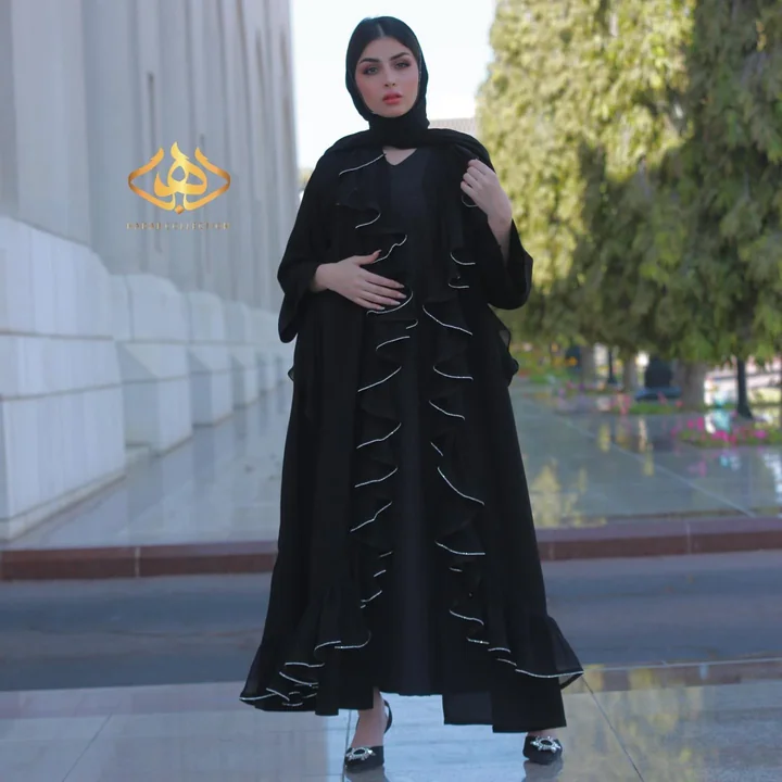 عباية بتفاصيل كريستال — EID005