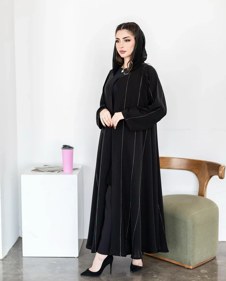 عباية ندى بقصة كلوش — HDB114