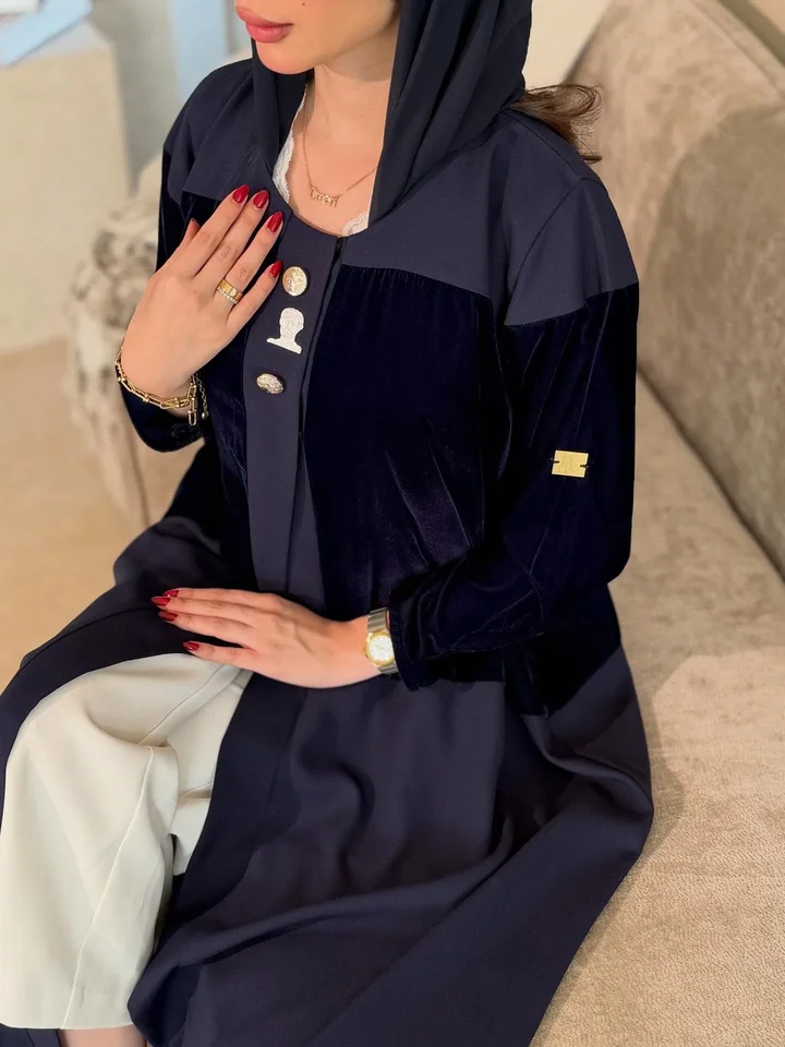 عباية كريب — ND1-DEEP-BLUE